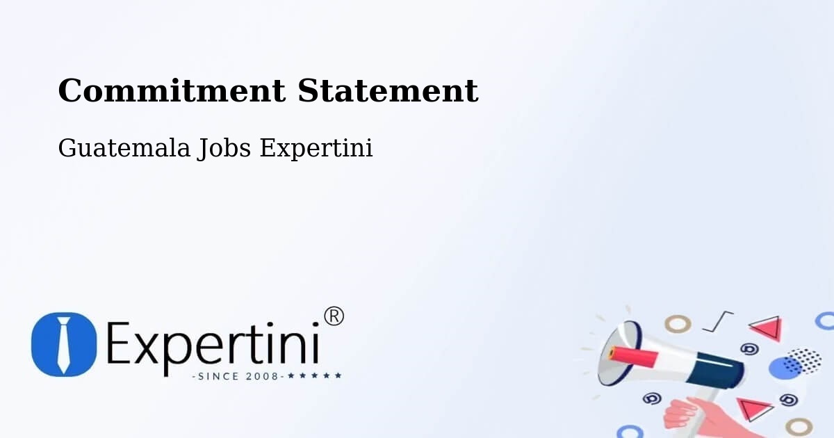 Corporate Commitment – Concepción Tutuapa - Guatemala Jobs Expertini